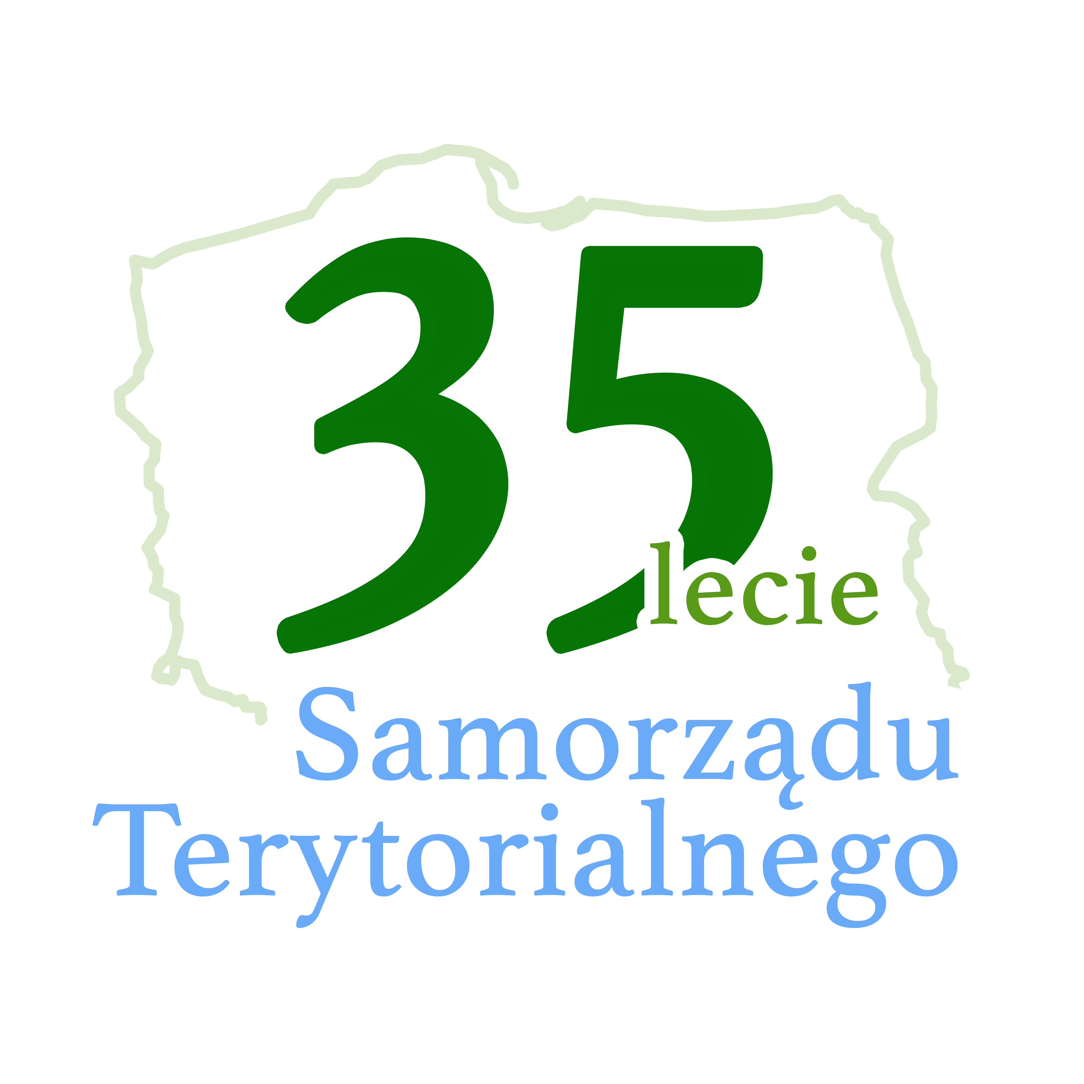 35 lecie logo color