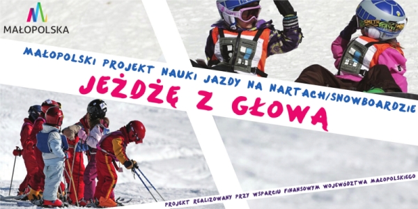 Baner Jezdze z glowa strona