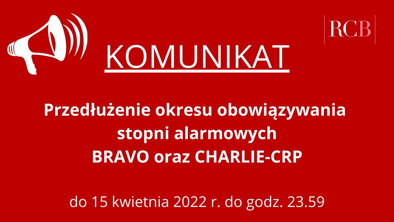 Przedluzenie stopni alarmowych