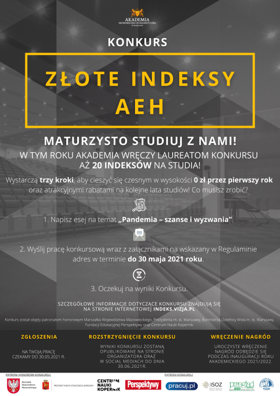 Zlote Indeksy plakat