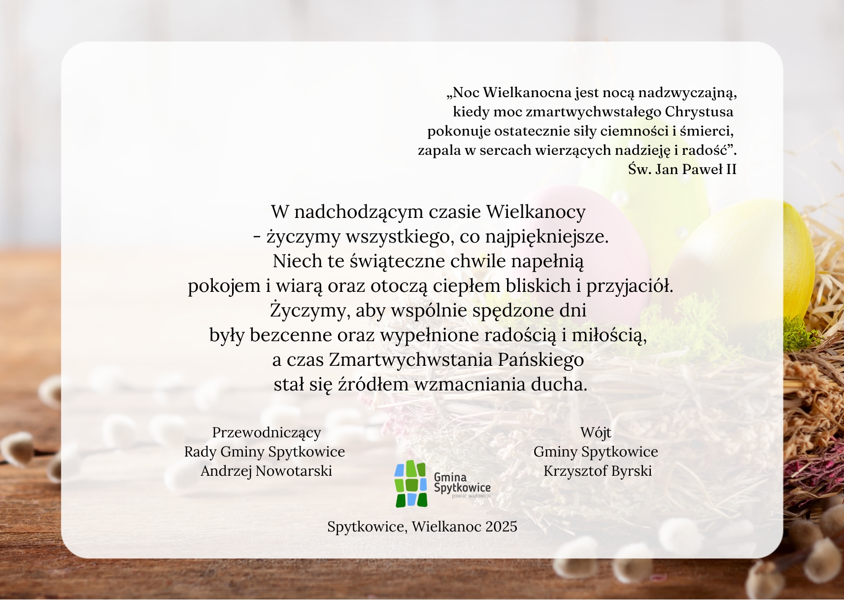 Zyczenia Wielkanocne