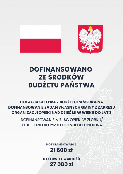 Plakat zlobek