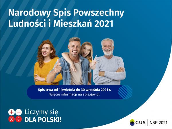 Narodowy Spis Powszechny Ludnosci i Mieszkan NSP 2021 grafika II