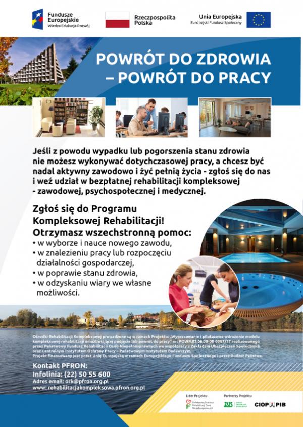 Plakat Rehabilitacja kompleksowa 006