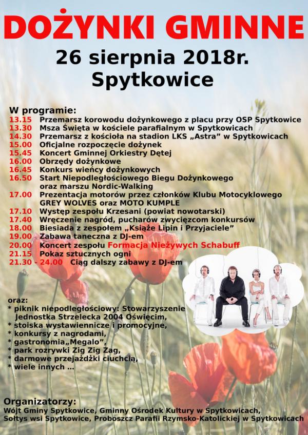 plakat dozynki 2 strona