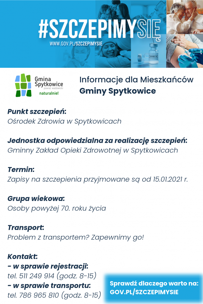 Plakat szczepienia