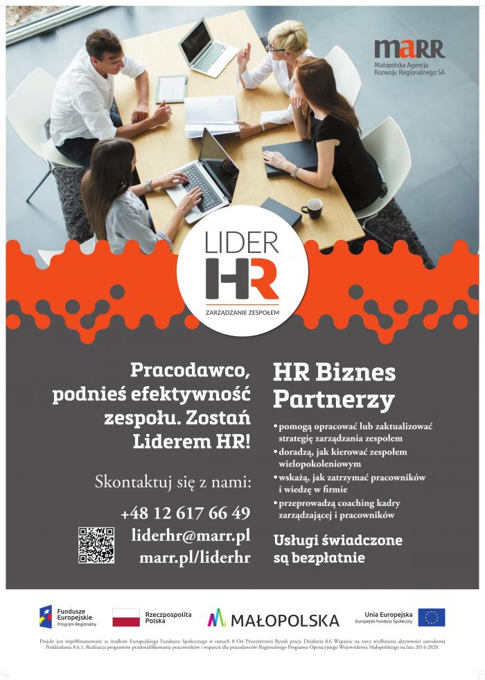 Lider HR plakat