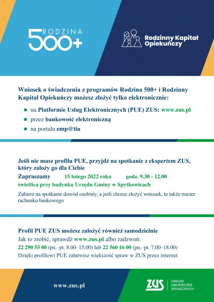 Zaproszenie PUE ZUS