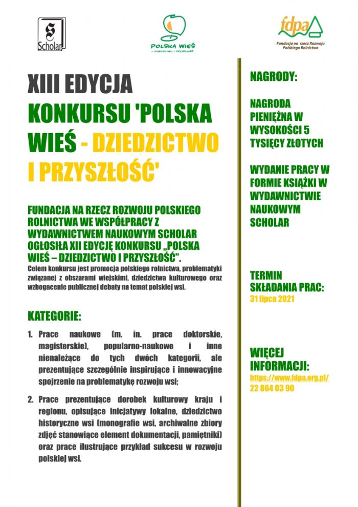 Polska wies plakat