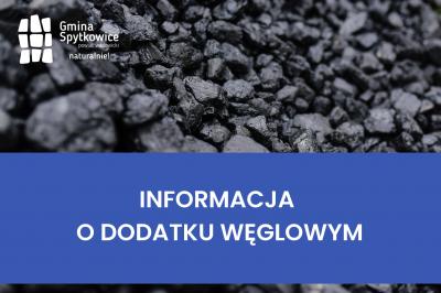 Informacja o dodatku weglowym