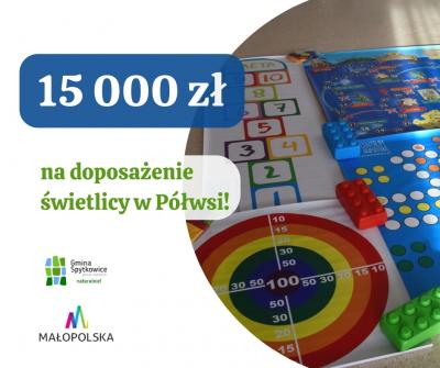dofinansowanie swietlica polwies