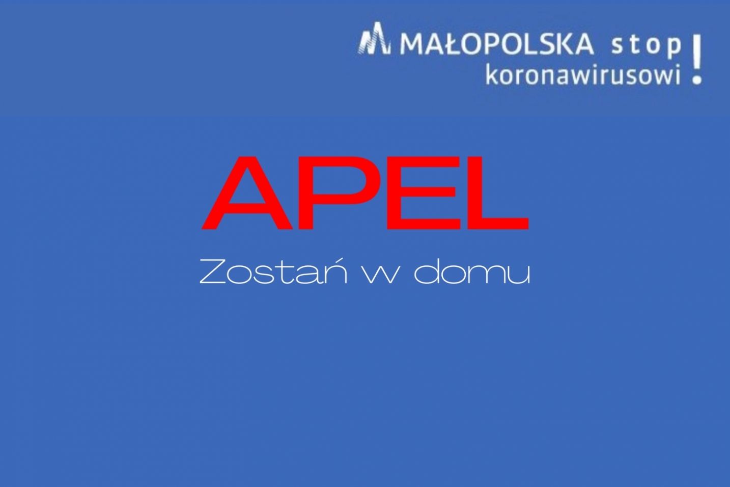 apel zostan w domu