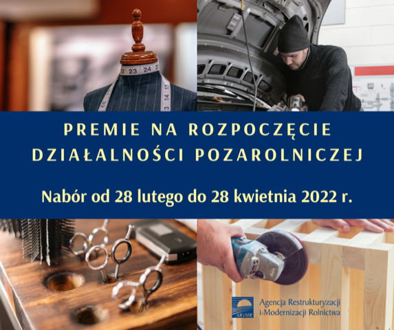 premia na rozpoczecie dzialalnosci
